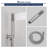 Complete Shower System with Rough in-Valve-52457344
