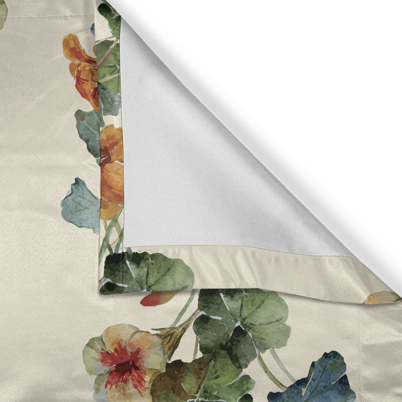 Semi Sheer Curtain Pair