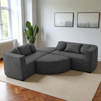 Upholstered Boneless Modular Sectional