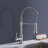 Topcraft Stainless Steel Single Handle Pull-Down Sprayer Kitchen Sink Faucet with 360° Swivel Spout-69763889