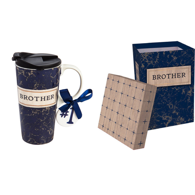 Winston Porter Ariock Ceramic Travel Mug