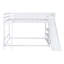 Lit superposé double avec échelle, glissade et tablettes, blanc-1092928844