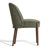 Upholstered Solid Wood Back Side Dining Chair-1962625887