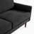 Ellmer Velvet Loveseat-347522928-400881398
