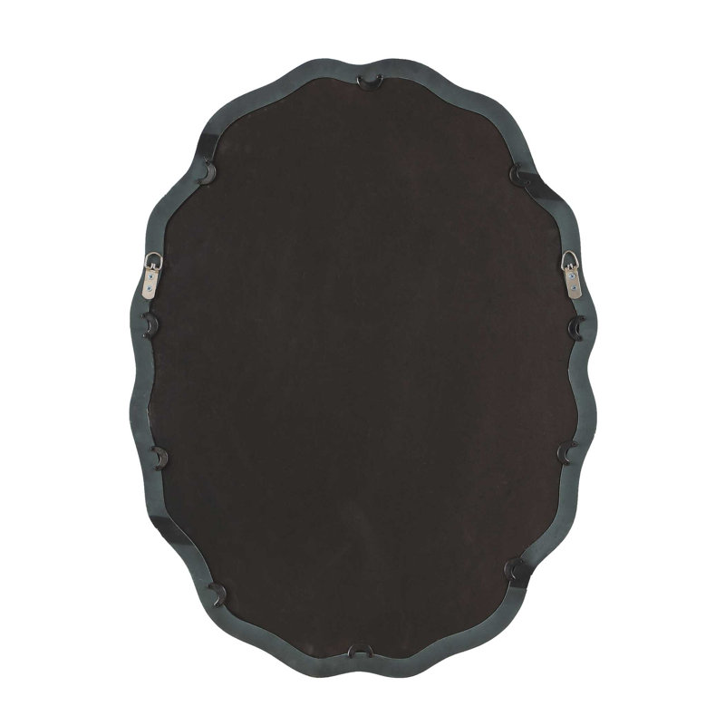 Uttermost Isly Robin's Egg Blue Oval Mirror