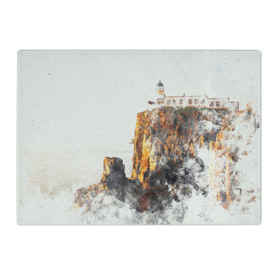Tempered Glass Lighthouse in the Isle of Skye Scotland Chopping Board