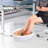 AW 20.28'' D Slip Resistant Hot Tub Step