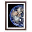 Eastern Hemisphere of Planet Earth - Picture Frame Graphic Art Print-55732604-55732599