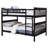 Jeannin Wood Full Over Full Bunk Bed Black-165376601-165376606
