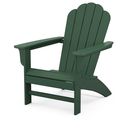 POLYWOOD Round Back Adirondack Chair