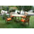Arnott 4 - Person Teak Wood Patio Dining Set with