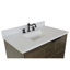 Ensemble de meuble-lavabo mural simple 37 po-27808959