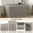 Emperic Design 260 Gallon Extra Large Water Resistant Resin Lockable Deck Box-98447392