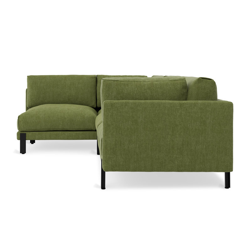 Silverlake Sectional - Left Facing, Bastille Clover