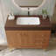 Meuble-lavabo sur pied 36 po avec plateau en pierre frittée 36 po-1157085122-1157085135