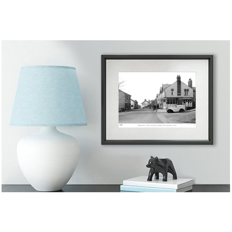 Preesall, The Village From The South C1955 - Single Picture Frame Print, 45cm H x 60cm W x 2.3cm D