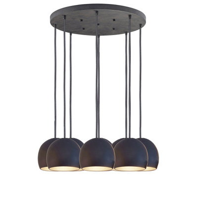 8 - Light Dimmable Dome Chandelier