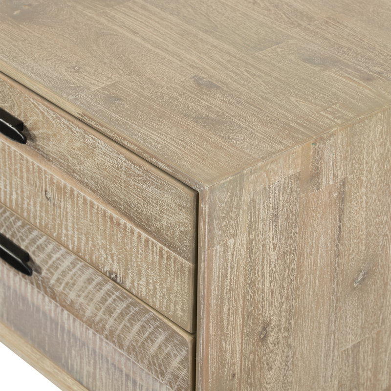 Njall Piece Bedroom Set, King, Gray Sandblast