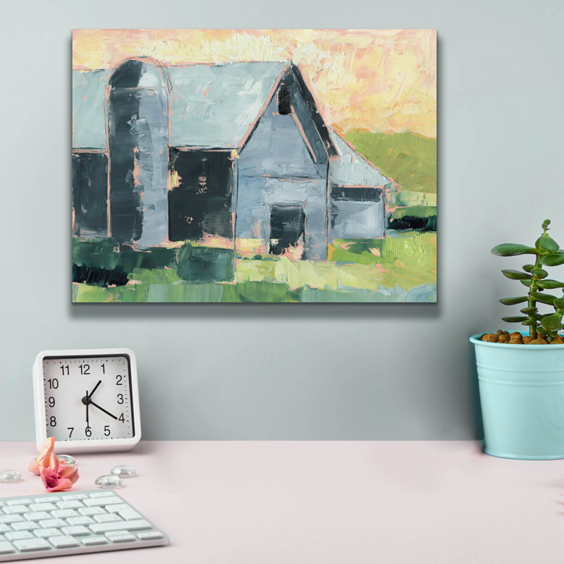 «Southern Glow 1» par Ethan Harper, art mural sur toile, H 12 po x l 16 po