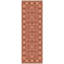 Netline Home Bold Geometry Warm Gold Heritage Washable Rug-135772073