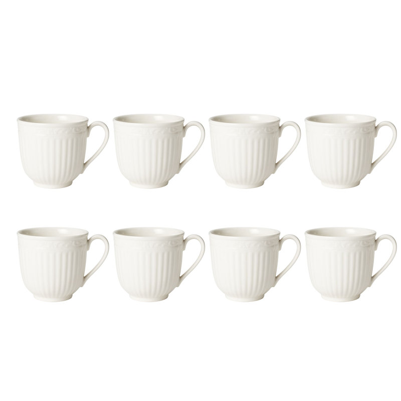 Italian Countryside 40-Piece Porcelain Dinnerware Set, Service for 8