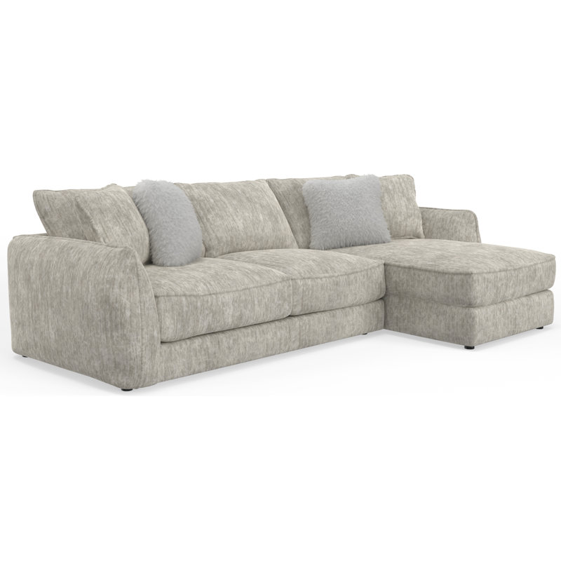 Dikili Upholstered L-Shaped Sectional, Right Hand Facing