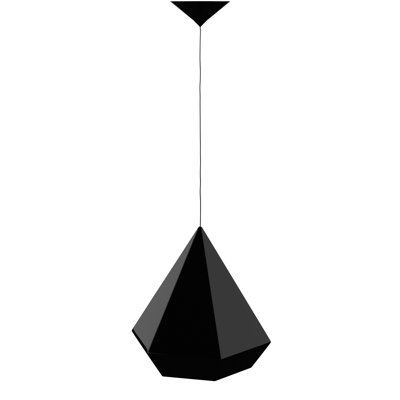 Luminaire suspendu géométrique simple à 1 lumière