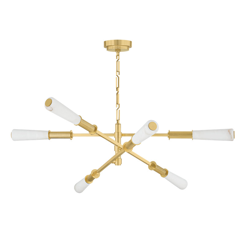 Dashiell 6 Light Chandelier, 13" H x 48" W x 48" W