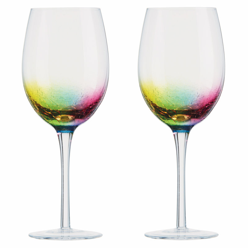 Neon Wine Glasses