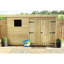 Kristen 10 ft. W x 7 ft. D Solid Wood Garden Shed-423886699