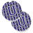 Ceramic Round 2 Piece Car Coaster Set-2127382813-2127368916