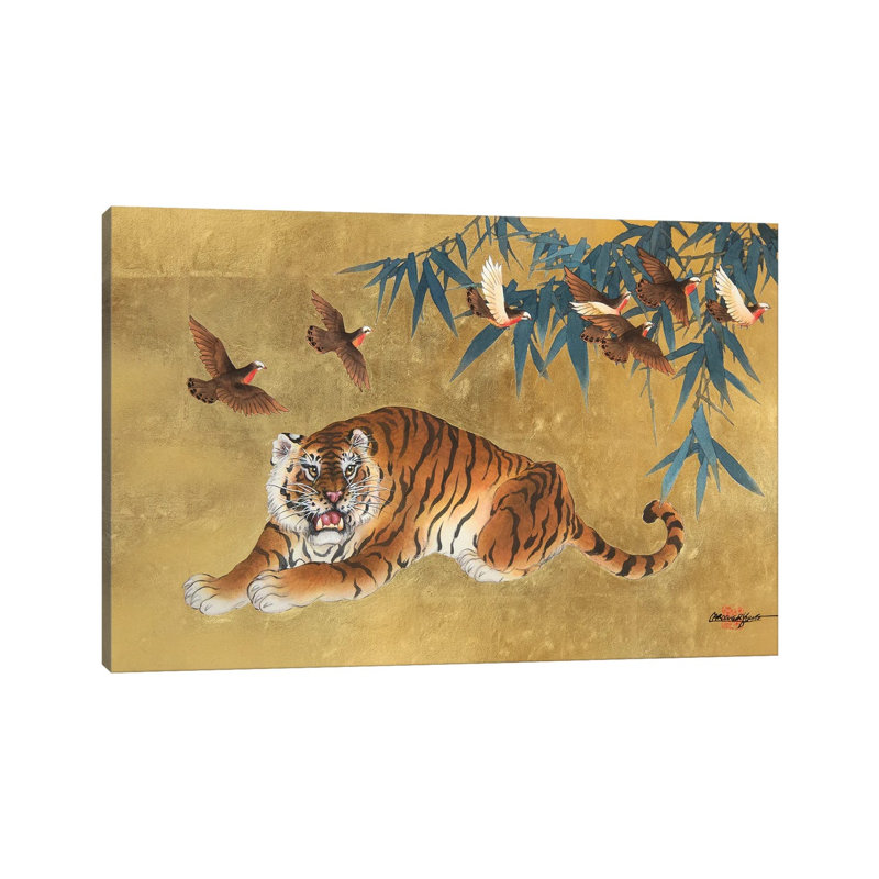 Flight - Painting on Canvas, Wrapped Canvas, 20.32 cm H x 30.48 cm W