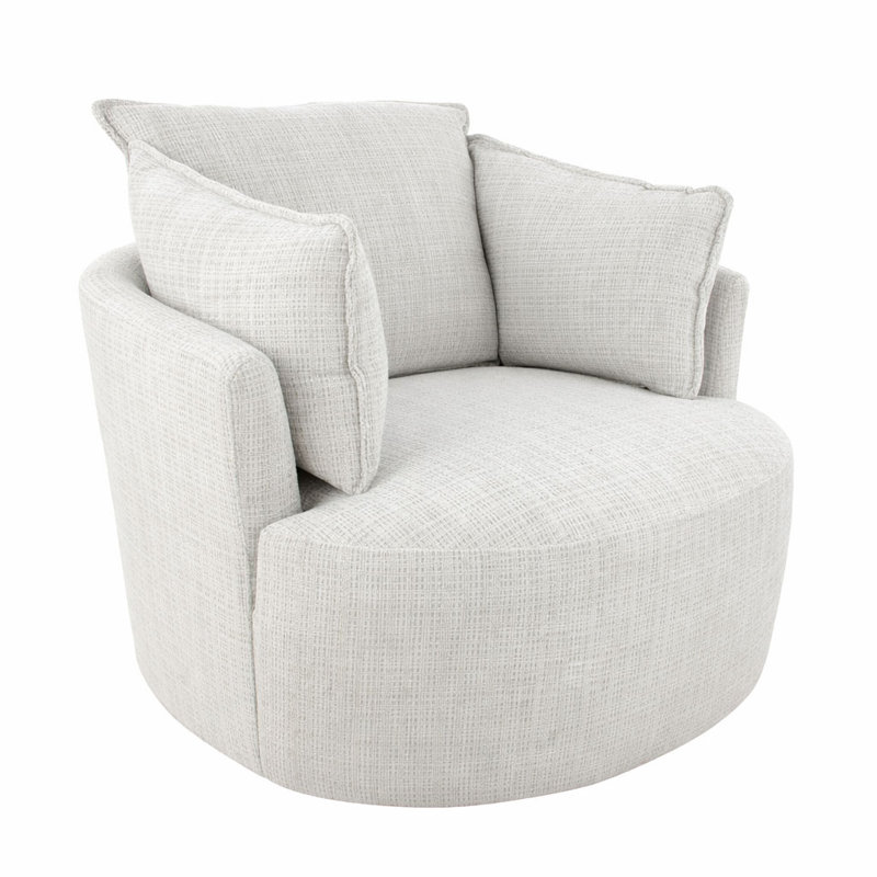 Maya Swivel Chair Pearl