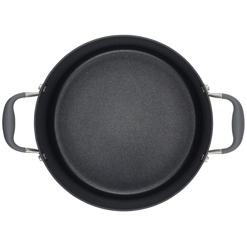 Anolon Advanced Home Hard Anodized Nonstick Stockpot With Lid, 10 Quart, Moonstone