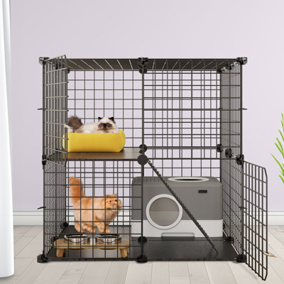 Abigail 28"W x 28"D x 28"H Indoor Small Cat Cage