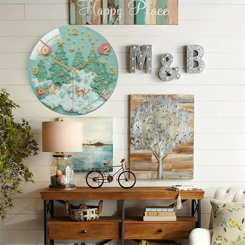 Horloge murale 12 po