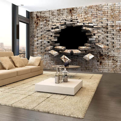 Brick Wall Mural