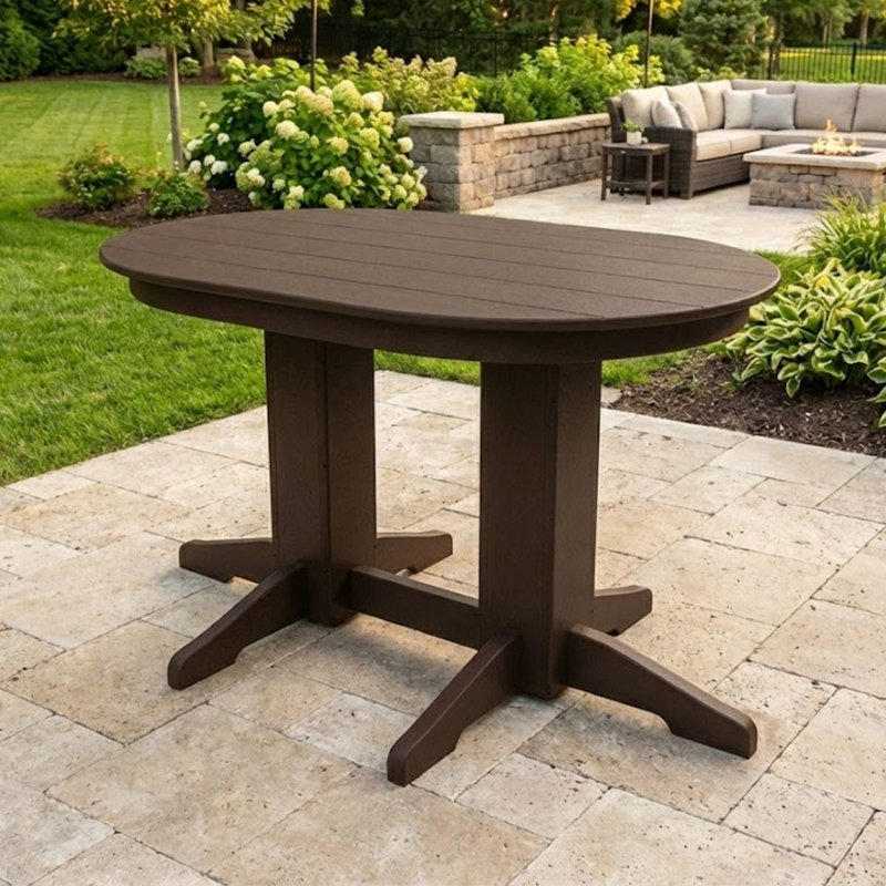 Table de comptoir Keystone Amish Co., 4 PIEDS, Noir