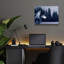 «Gray Wolf Portrait» par Ron Parker, art mural en verre acrylique-1440692593