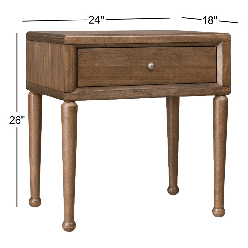 Table de chevet 1 tiroir Langley
