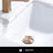 Single Hole Bathroom Faucet with Pop-up Drain and Strainer Basket-92628177