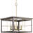 Hedgerow 4 - Light Steel Dimmable Lantern Square / Rectangle Chandelier-1500280975
