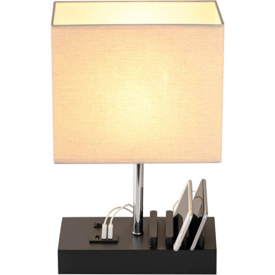 Wood Table Lamp