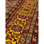 Tapis en laine et coton rouge noué à la main Original