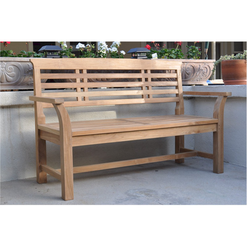 Uchiha Outdoor Teak Bench