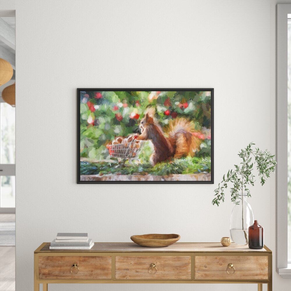 Gerahmtes Poster Squirrel