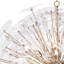 Poppy Glass Chandelier Large