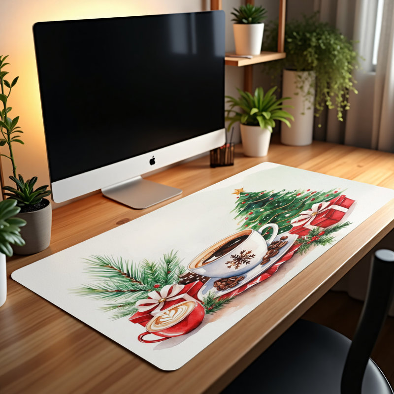 Polyester Desk Pad, 31.5x15.5