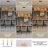 Maeanna 16-Light Dimmable Modern Gold Rectangle Chandelier with Crystal Accents for Kitchen Island Dining Room