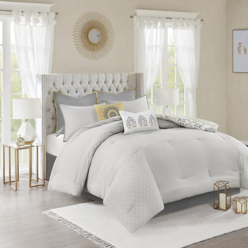 Ensembles de literie réversibles en coton, Cal King Floral Farmhouse Home Comfort
